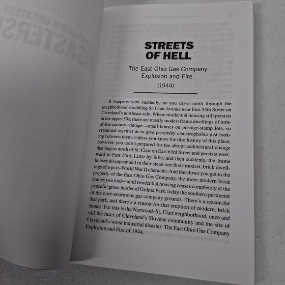 Cleveland Ohio Historical Book Lot of 3 Greatest Disasters World War I Cle Past - Picture 8 of 16